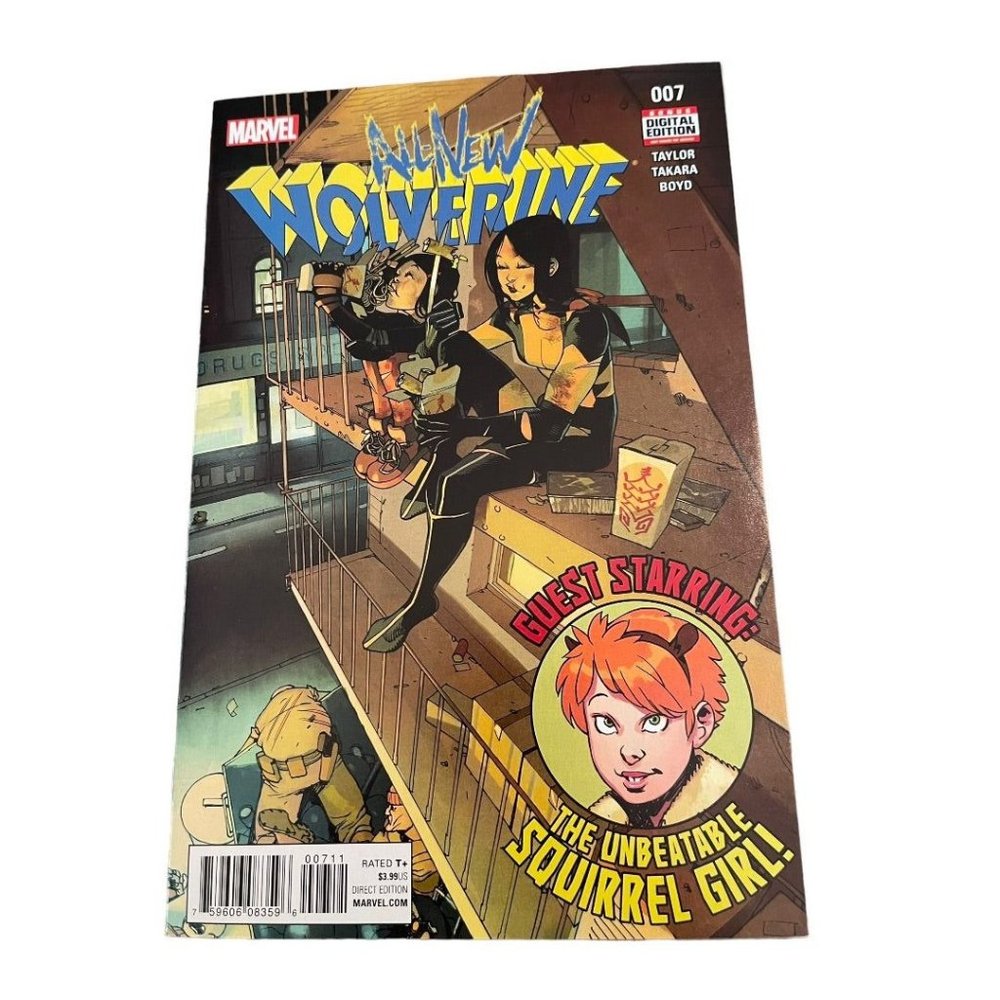 Marvel All New Wolverine #7 2016 #84 Taylor‎ Takara Boyd